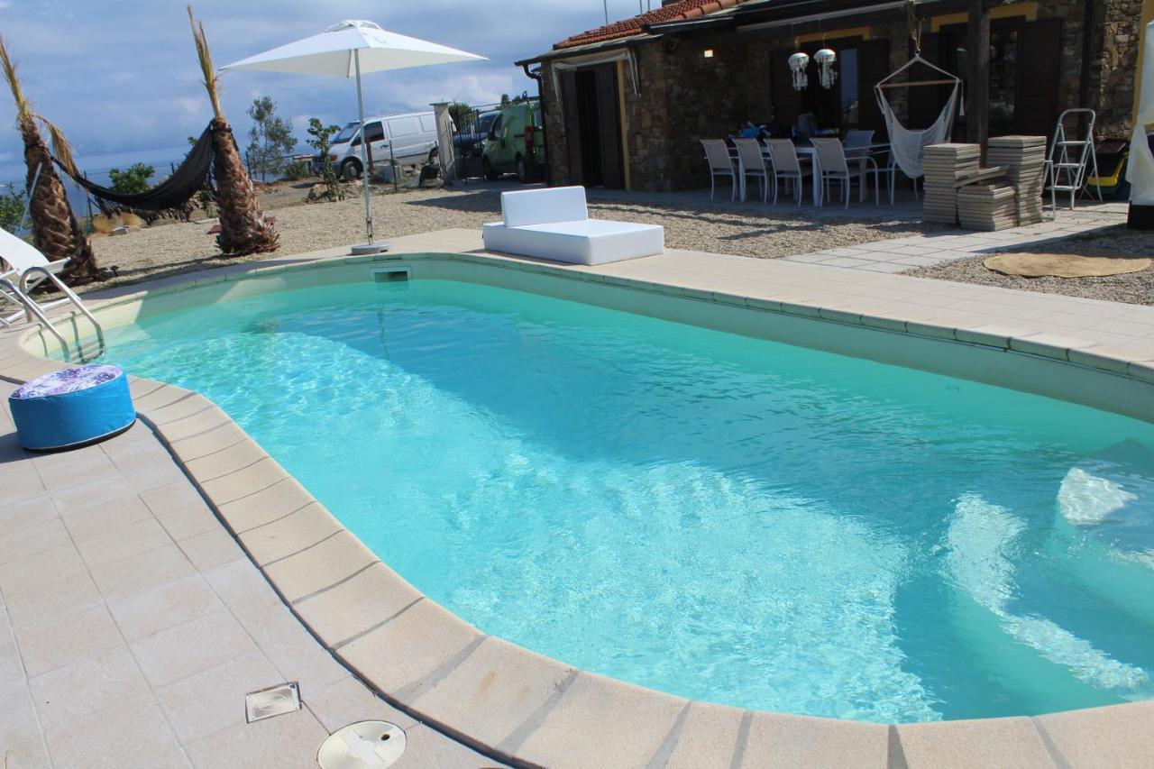 Villa Clicla - Pool, Sea,Hommock Swing And Laziness Imperia Ngoại thất bức ảnh